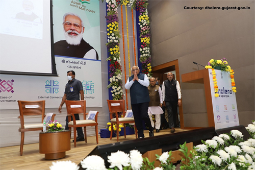 CM Bhupendra Patel Visits Dholera SIR : CM says Prime Minister's dream is coming true