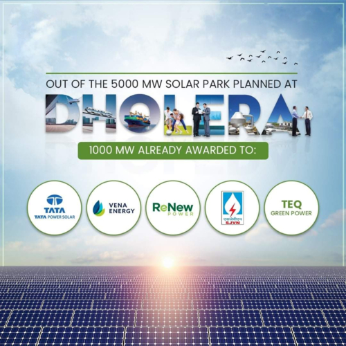 Gujarat Invites EoI to Develop 1,000 MW of Projects at Dholera Solar Park